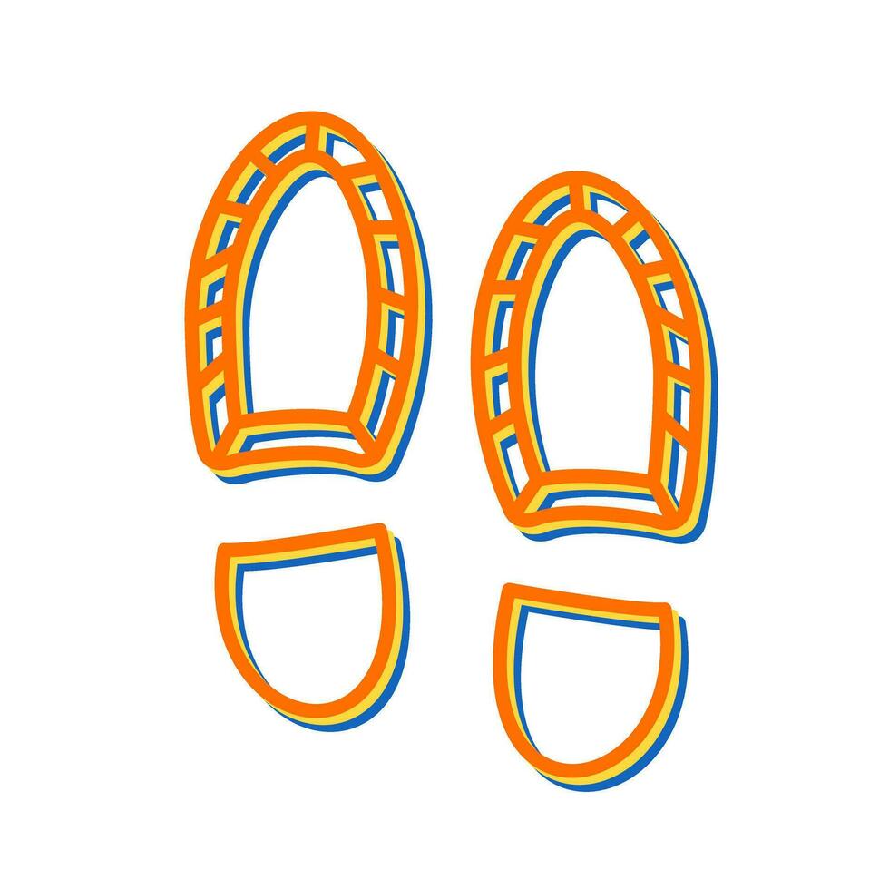 Footprint Vector Icon