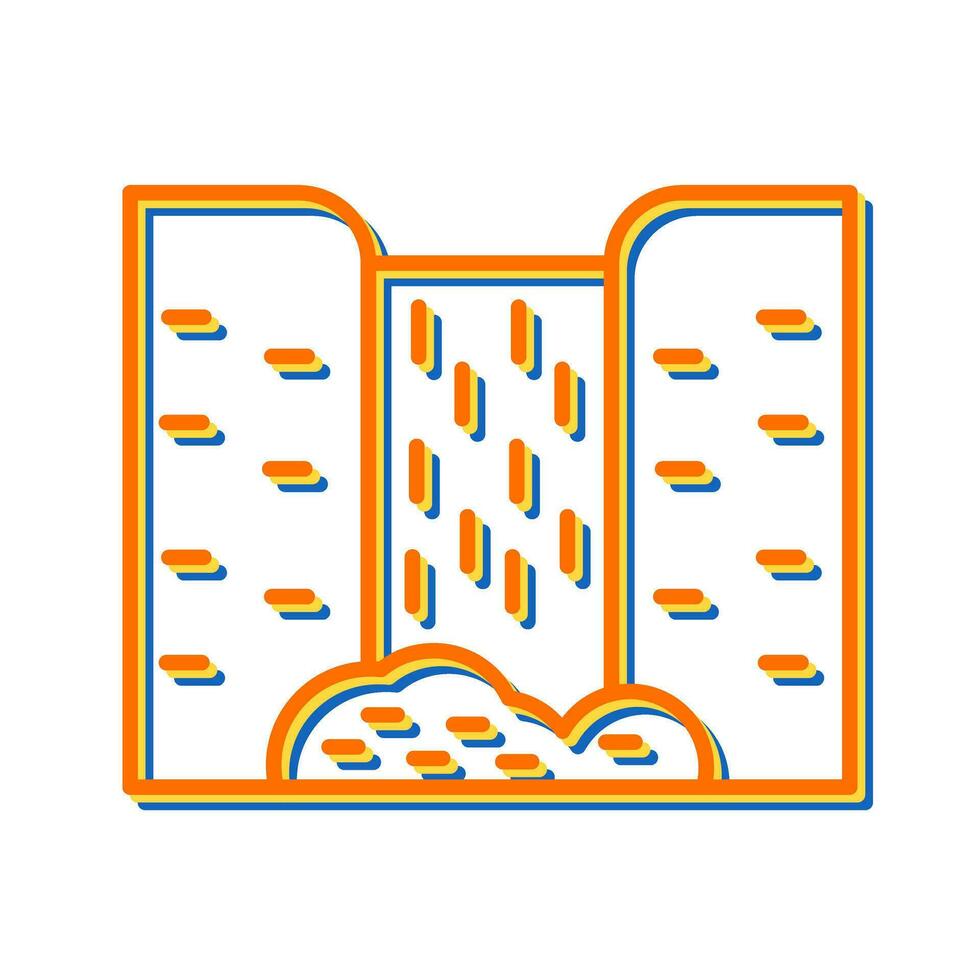 Waterfall Vector Icon