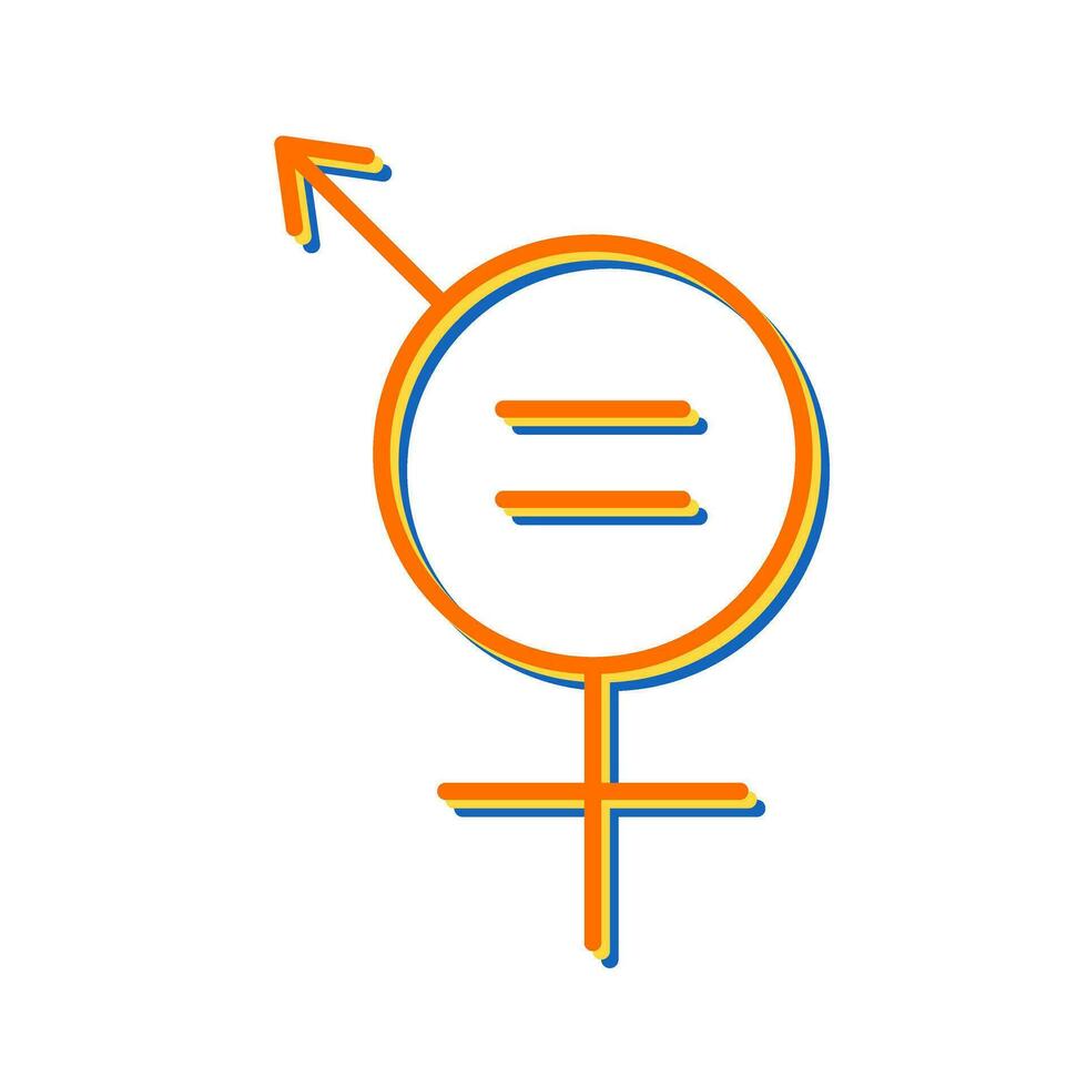 Gender Equality Vector Icon