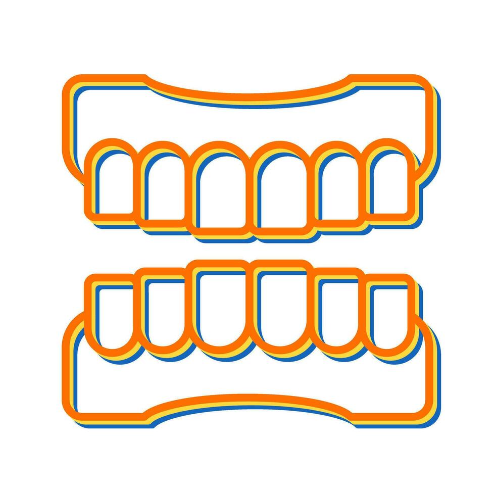 Denture Vector Icon