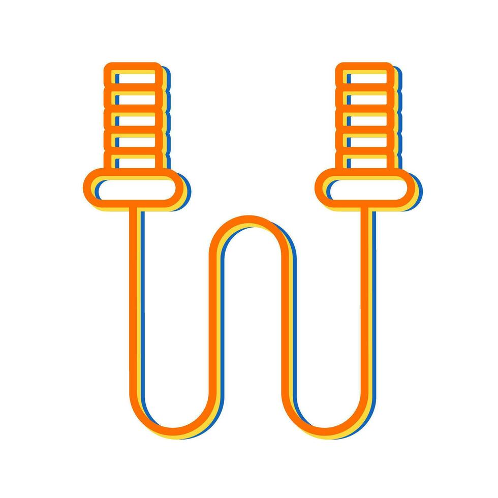 Skipping Vector Icon