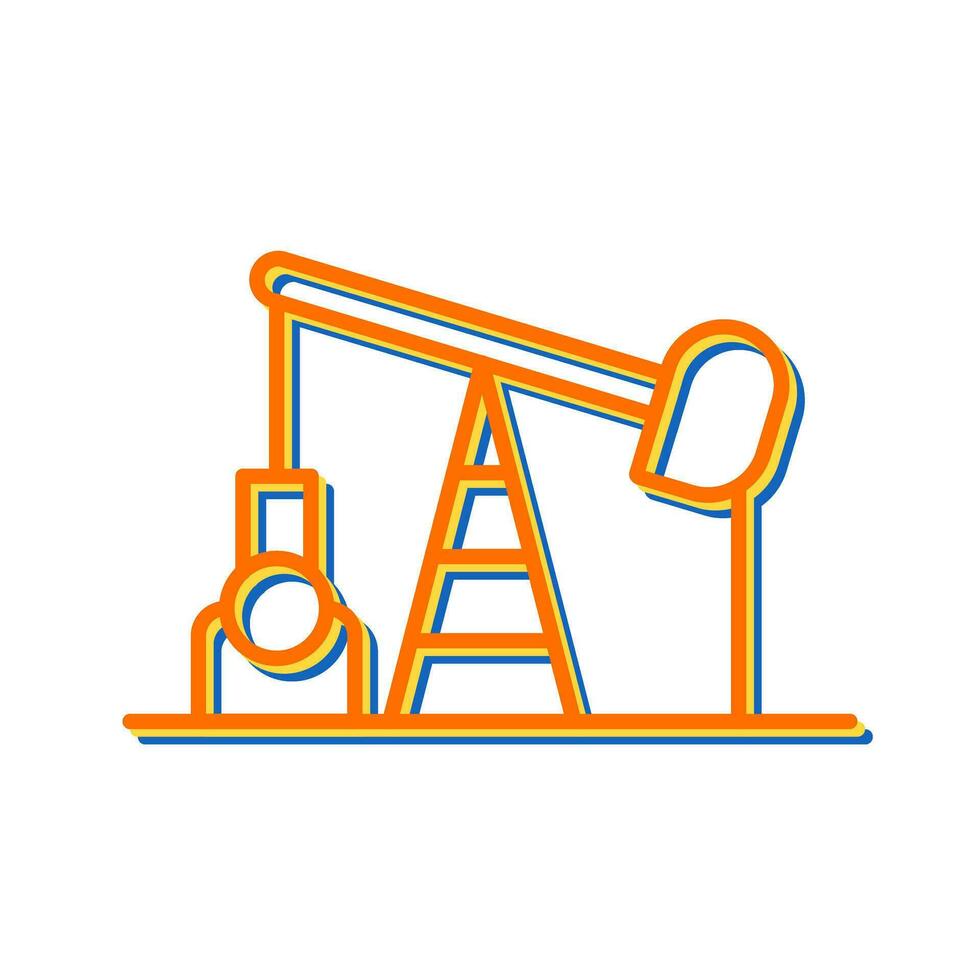 Oil Pump Vector Icon