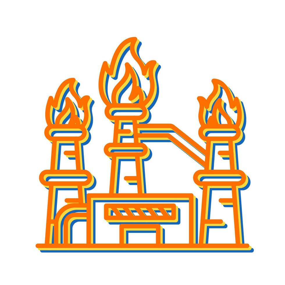 Natural Gas Vector Icon