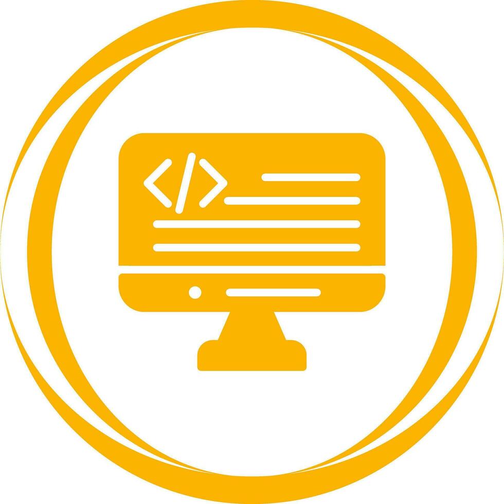 Programming Language Vector Icon