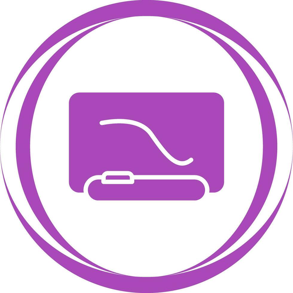 Interactive Whiteboard Vector Icon