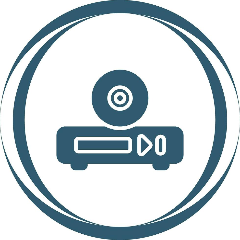 DVD Drive Vector Icon