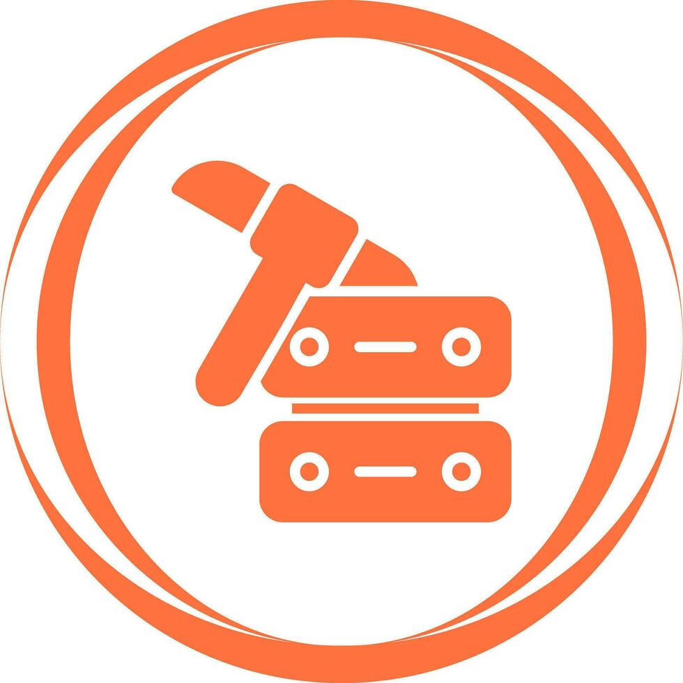 Data Mining Vector Icon