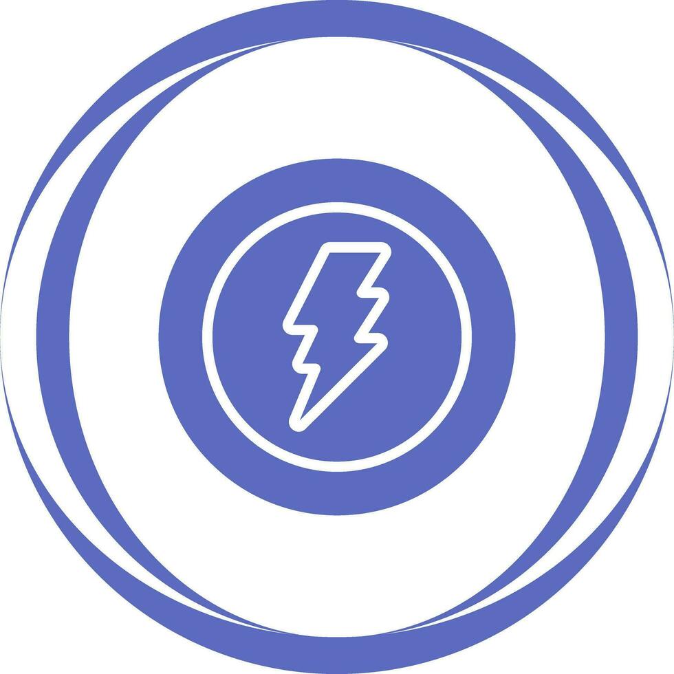 Lightning bolt Vector Icon