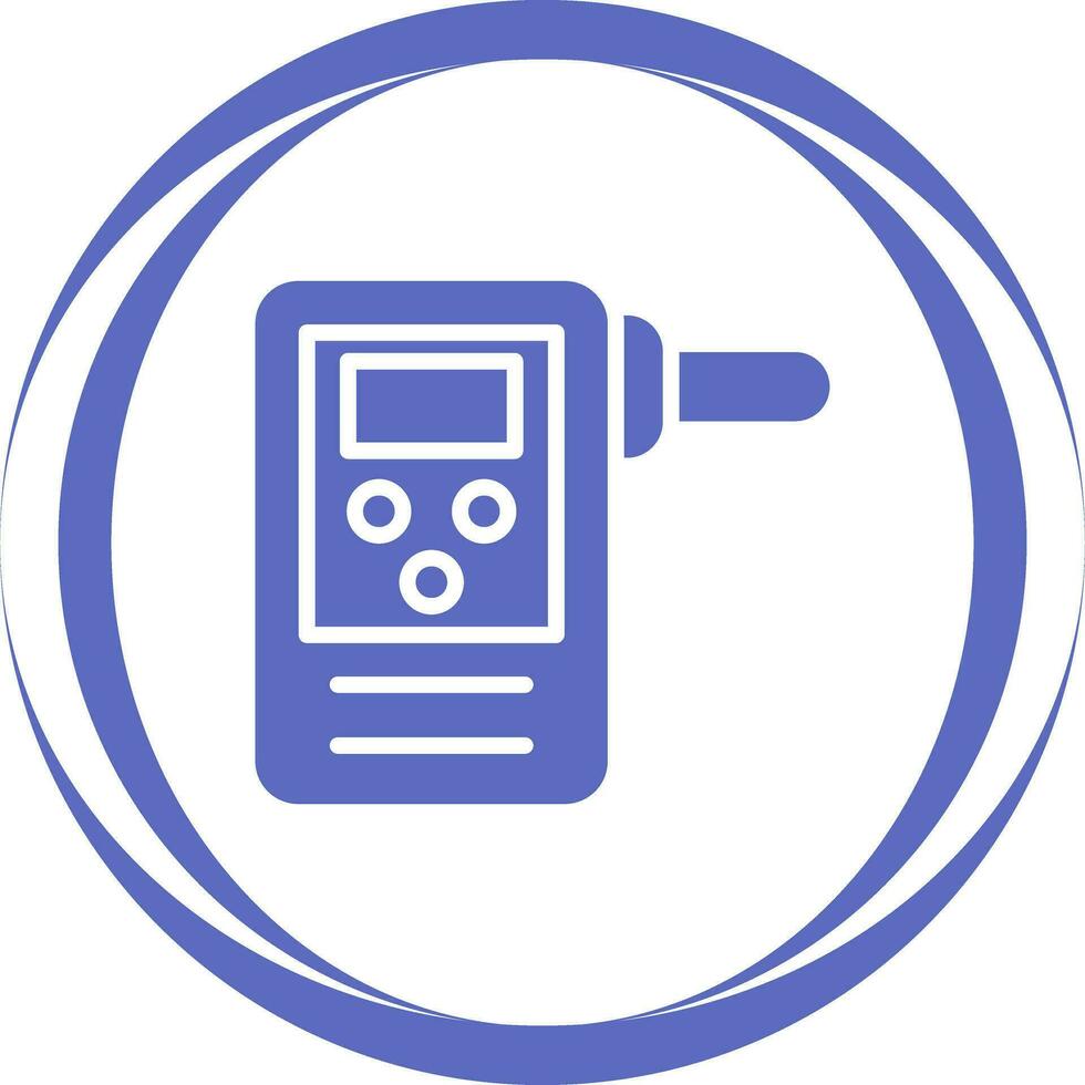 Breathalyzer Vector Icon