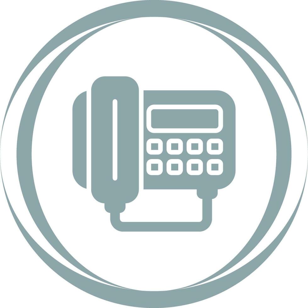 Fax Machine Vector Icon