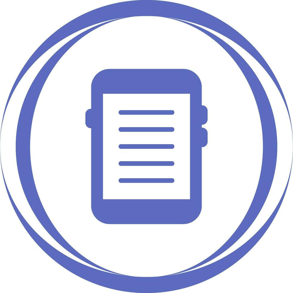 E-reader Vector Icon