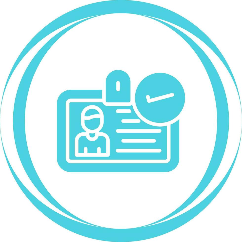 ID Verification Vector Icon