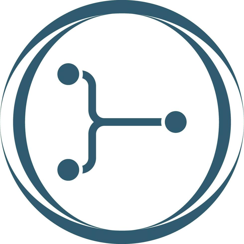 Convergence Vector Icon