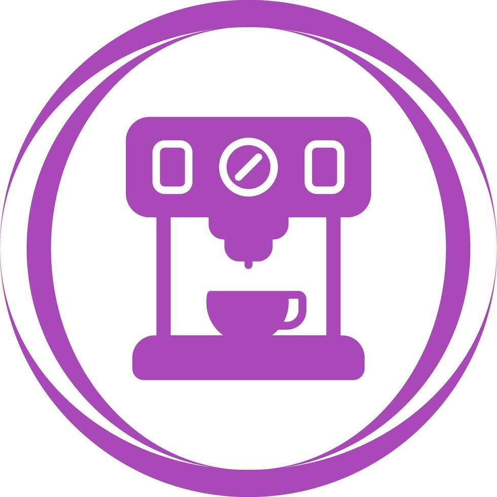 Coffee Maker with Wi-Fi Vector Icon