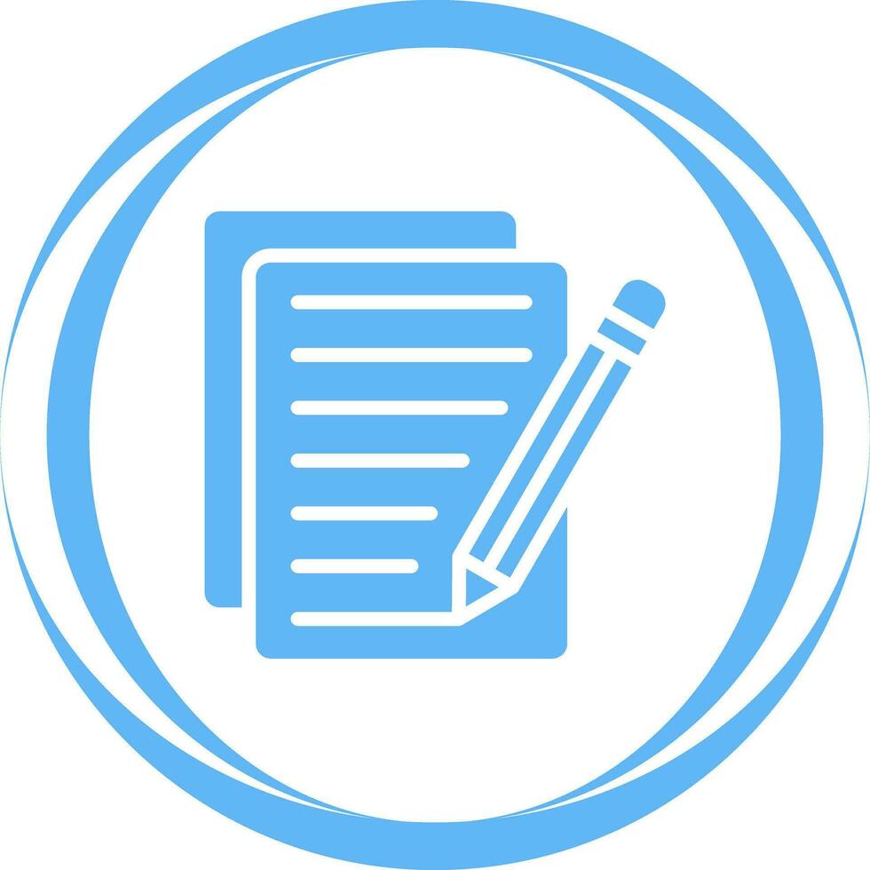 Document Edit Vector Icon