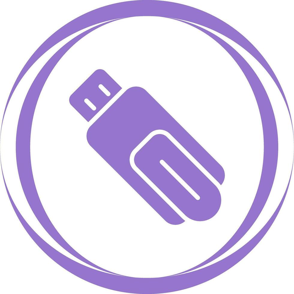 USB Flash Drive Vector Icon