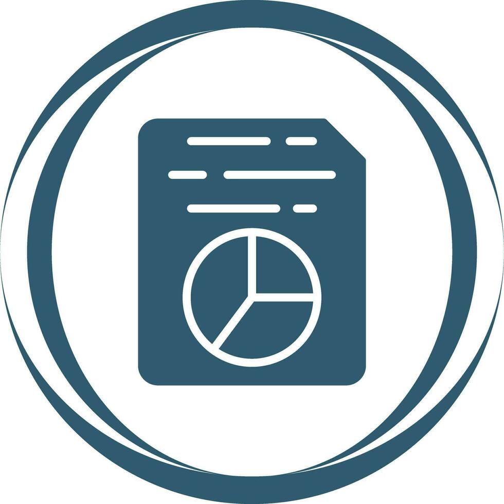 Document Insert Diagram Vector Icon
