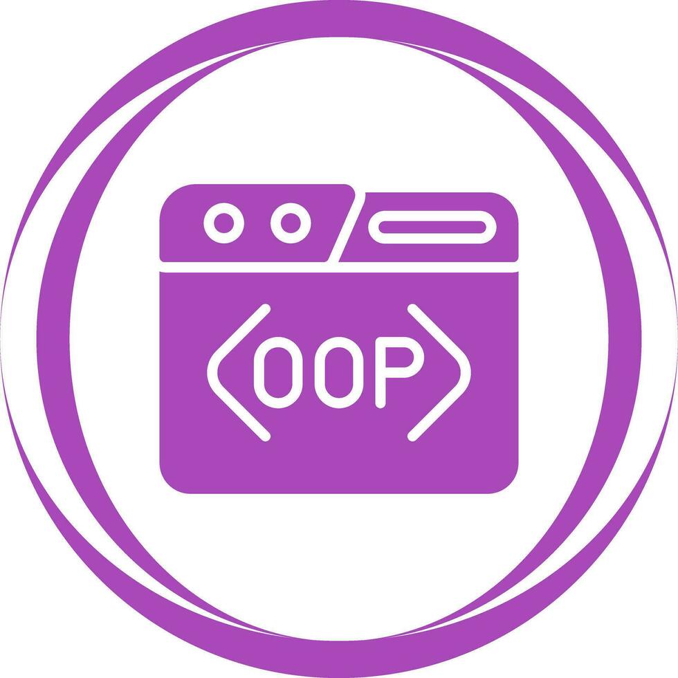 OOP Vector Icon