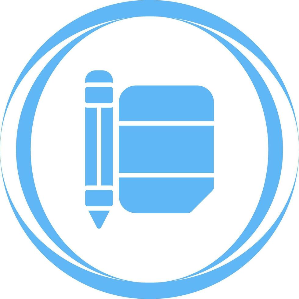 Eraser with pencil Vector Icon