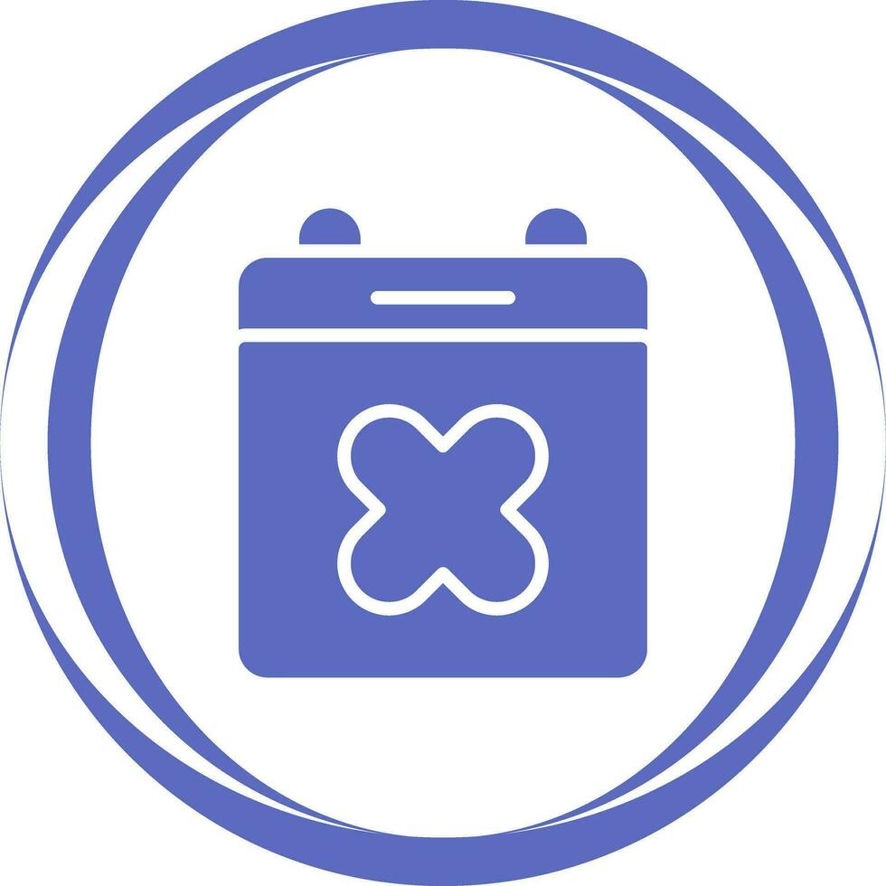 Calendar Xmark Vector Icon