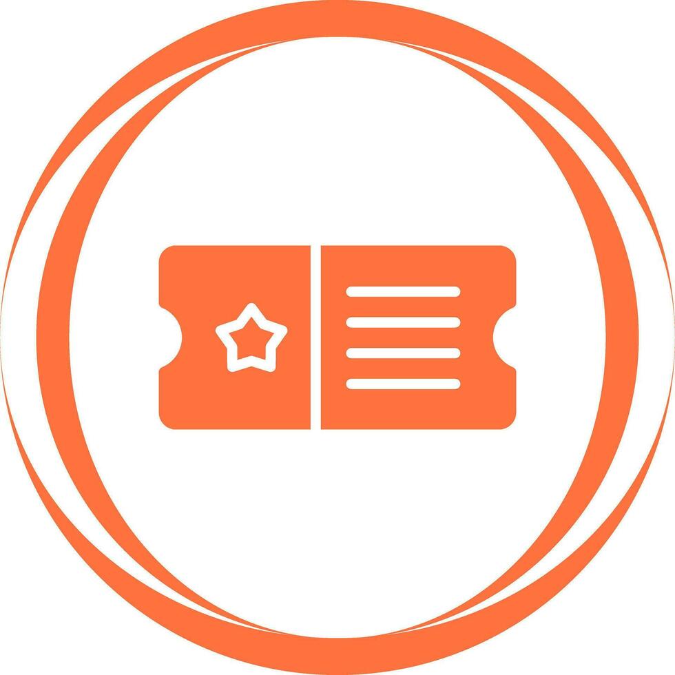 Ticket Vector Icon