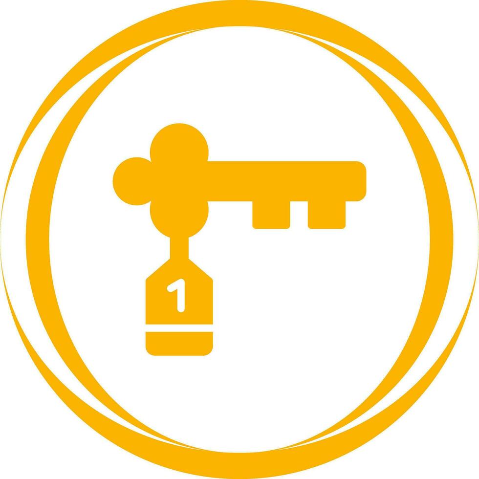 Door Key Vector Icon