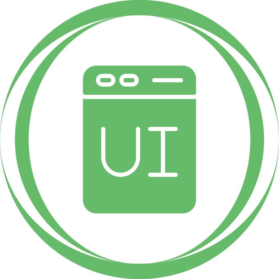 User Interface Design Vector Icon