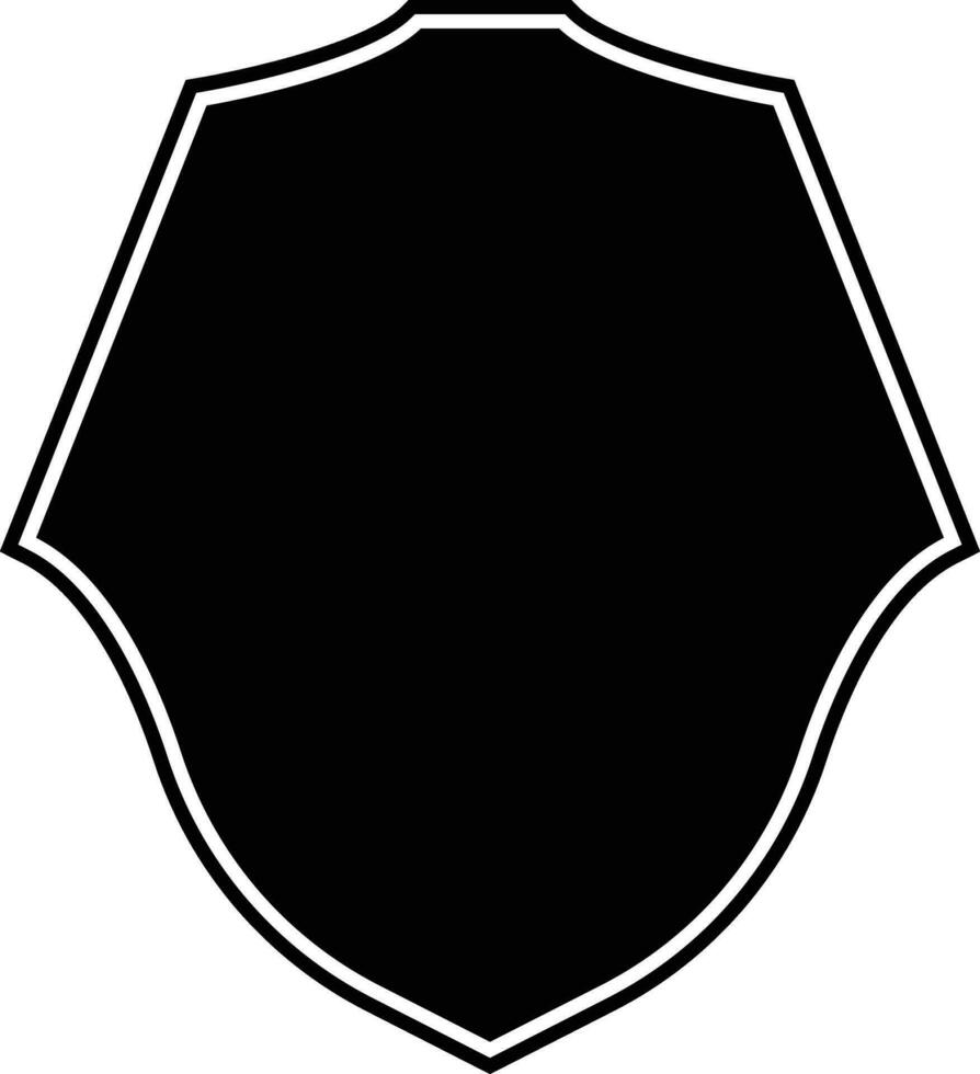 Police Badge Shape vector