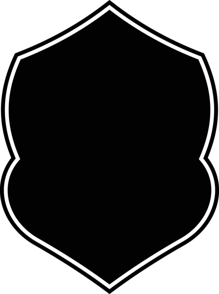 Police Badge Shape vector