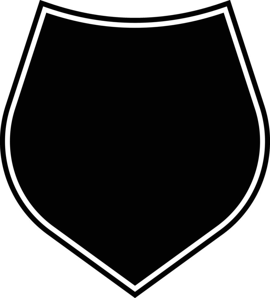 Police Badge Shape vector