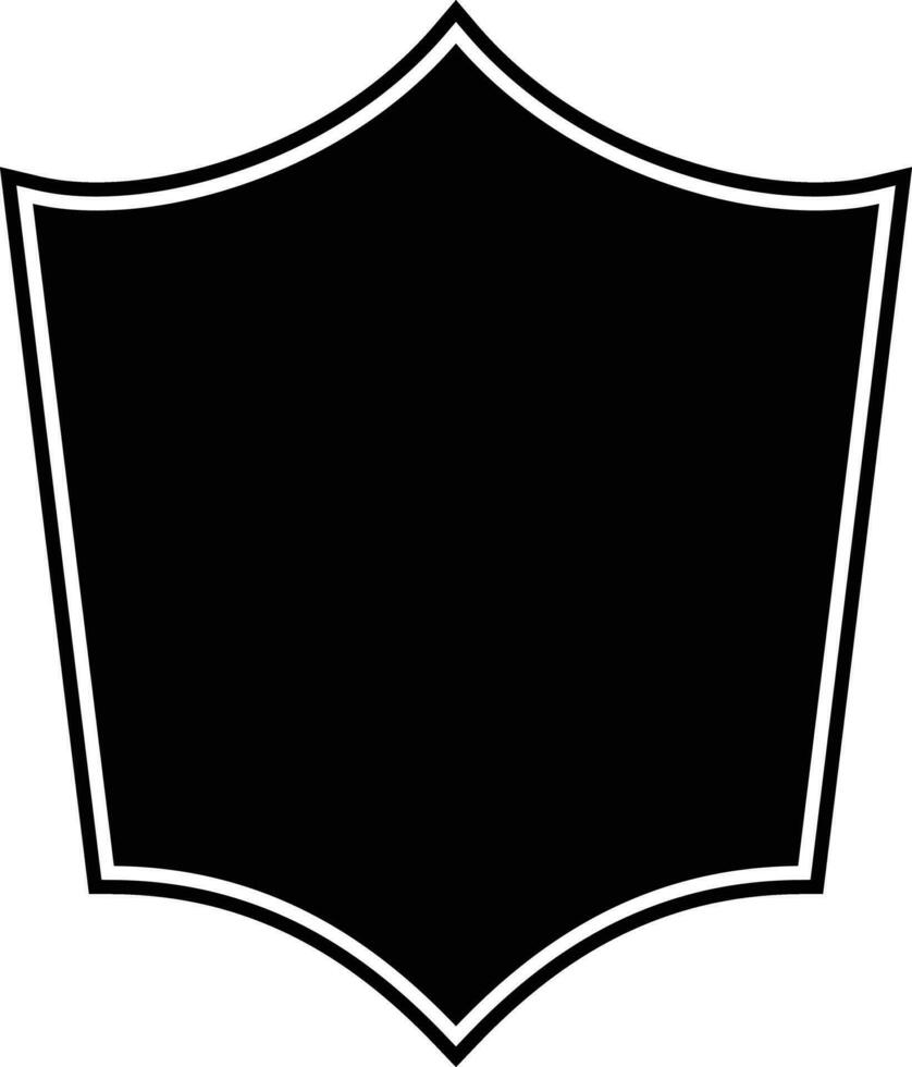 Police Badge Shape vector