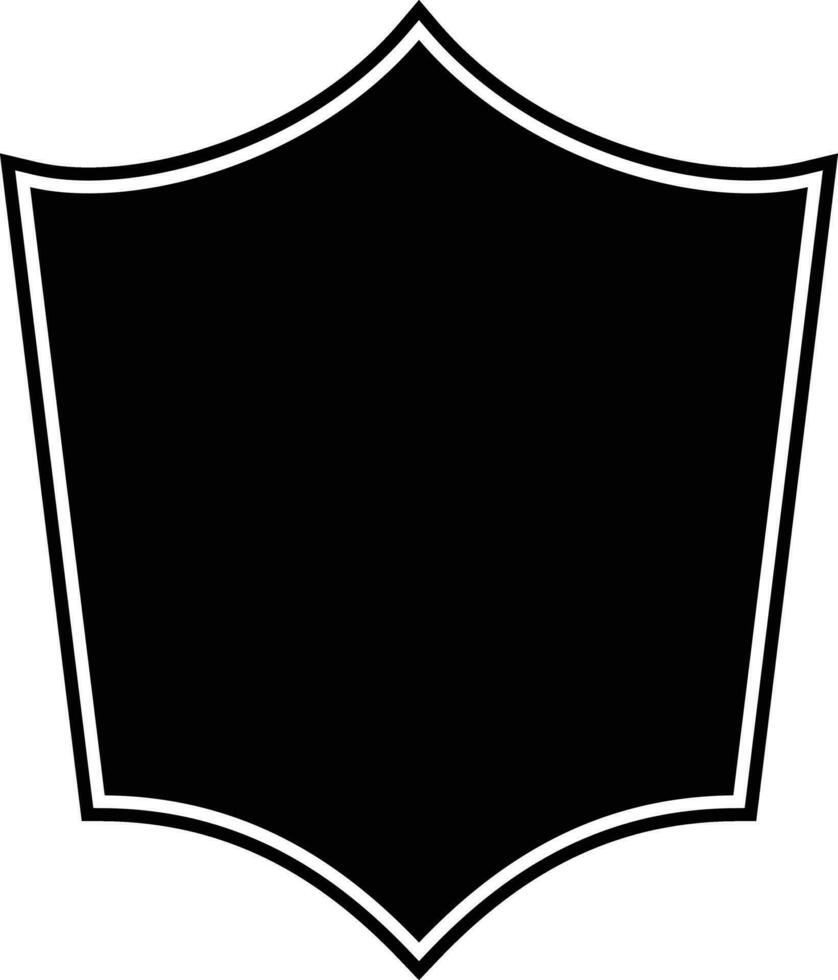 Police Badge Shape vector