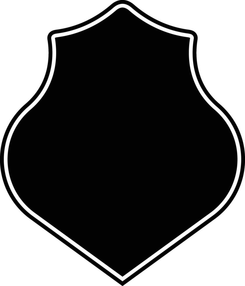 Police Badge Shape vector