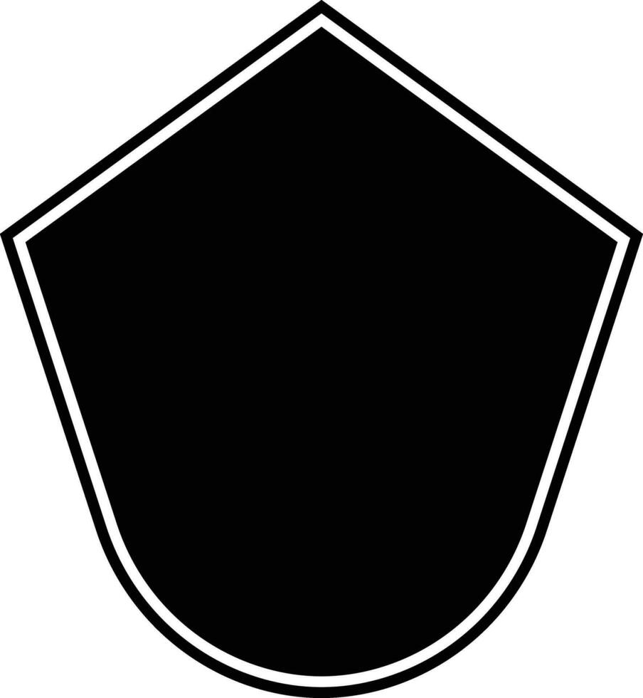 Police Badge Shape vector