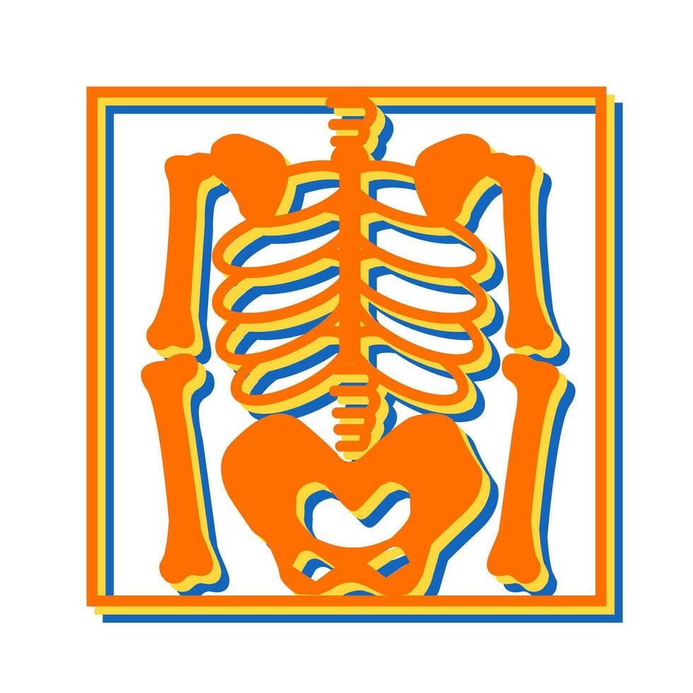 Skeleton Vector Icon