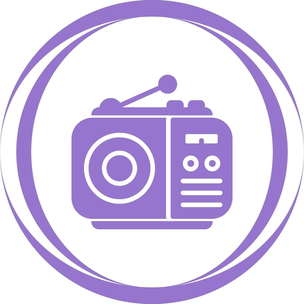 Radio Vector Icon