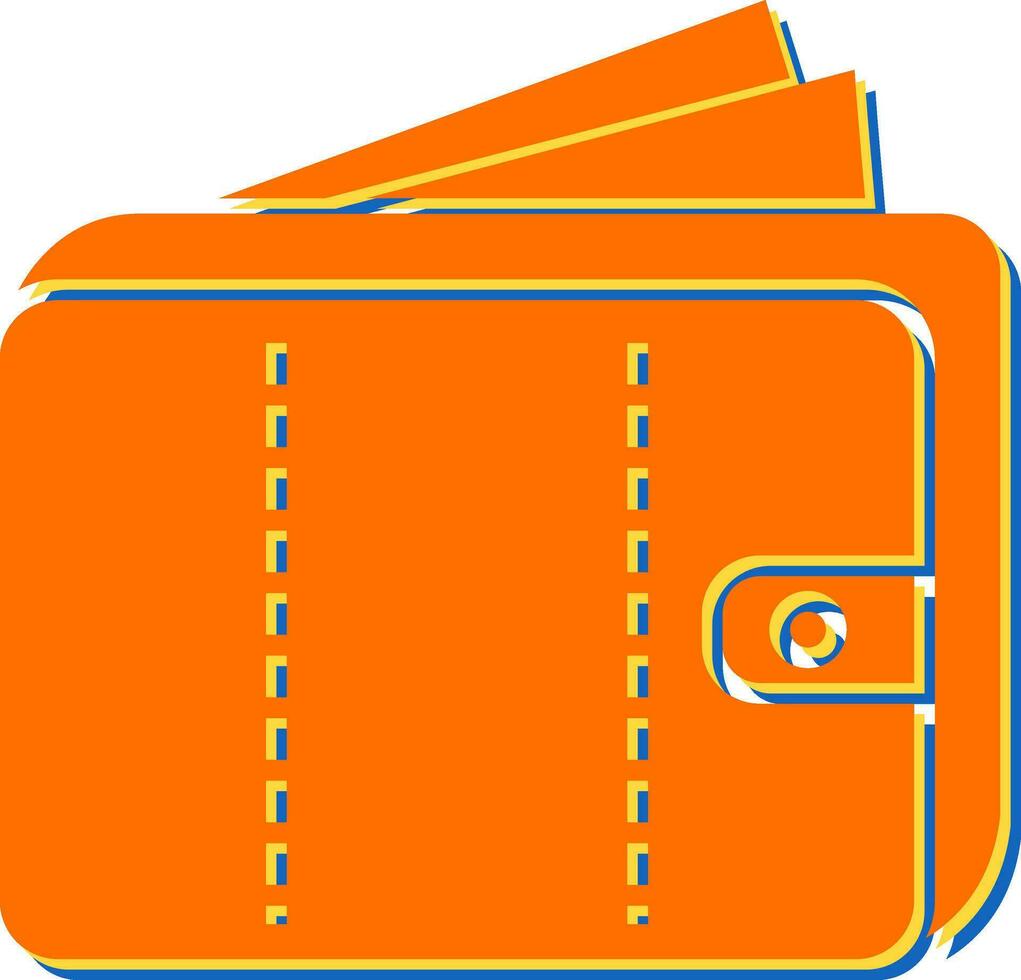 Mony in voilet Vector Icon