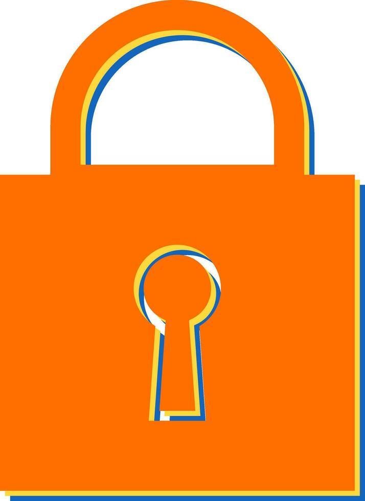 Closed Padlock Vector Icon