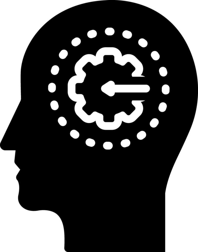 solid icon for transformation vector