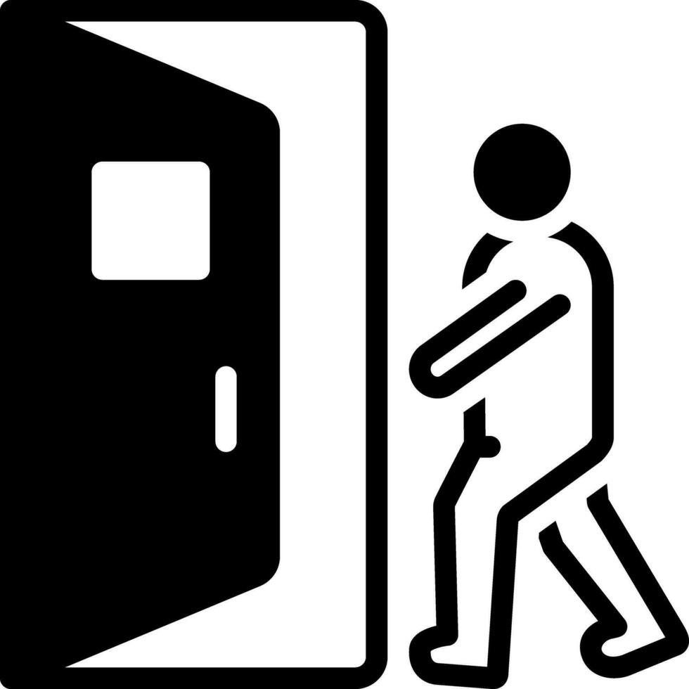 solid icon for come vector