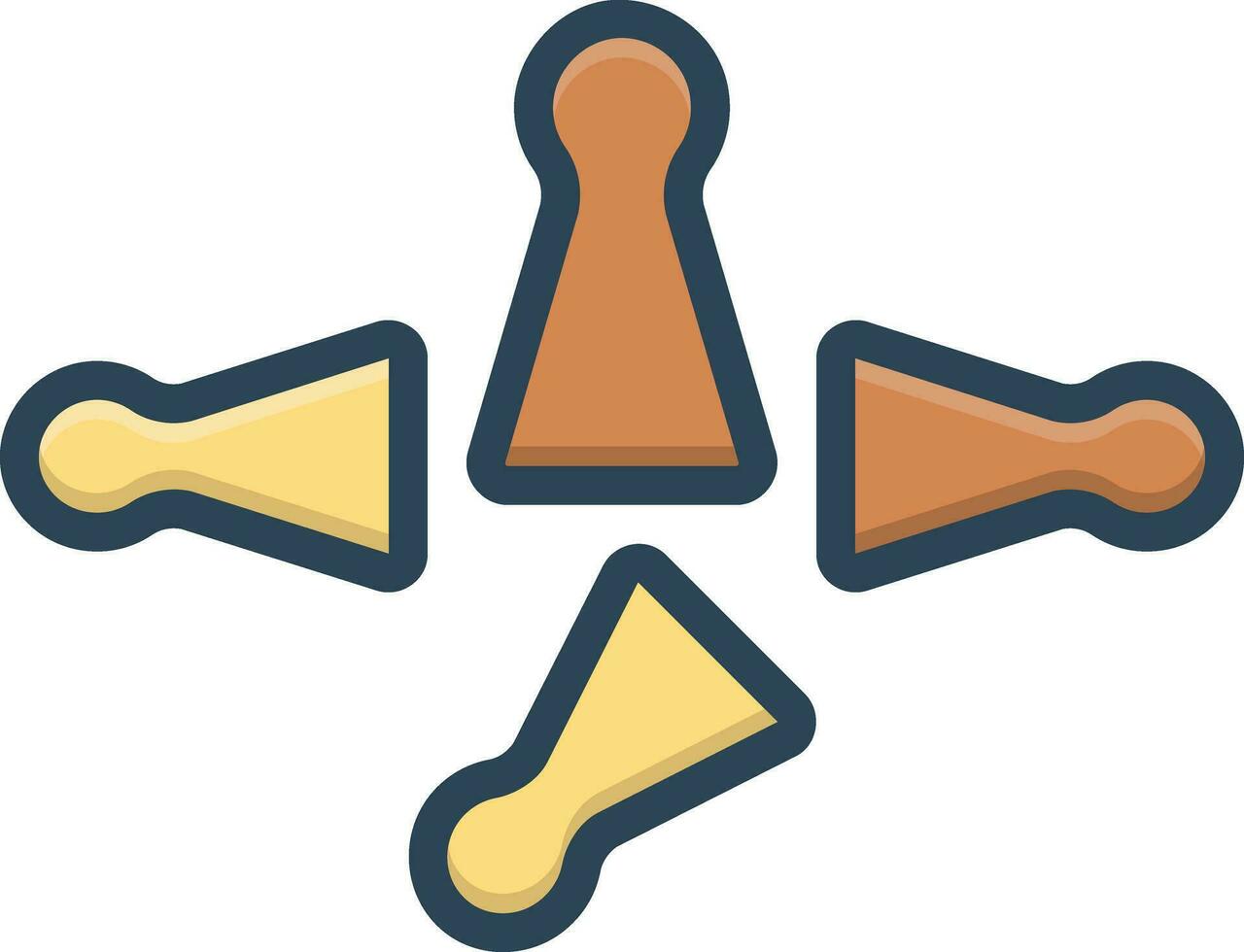 color icon for dominant vector