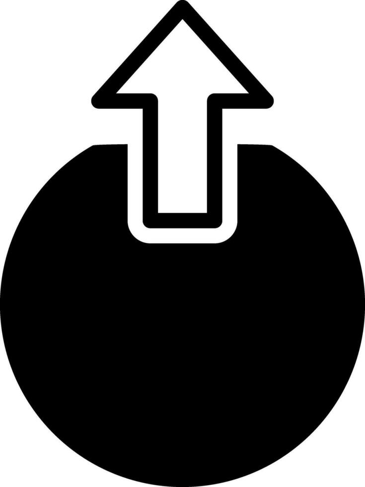 solid icon for external vector