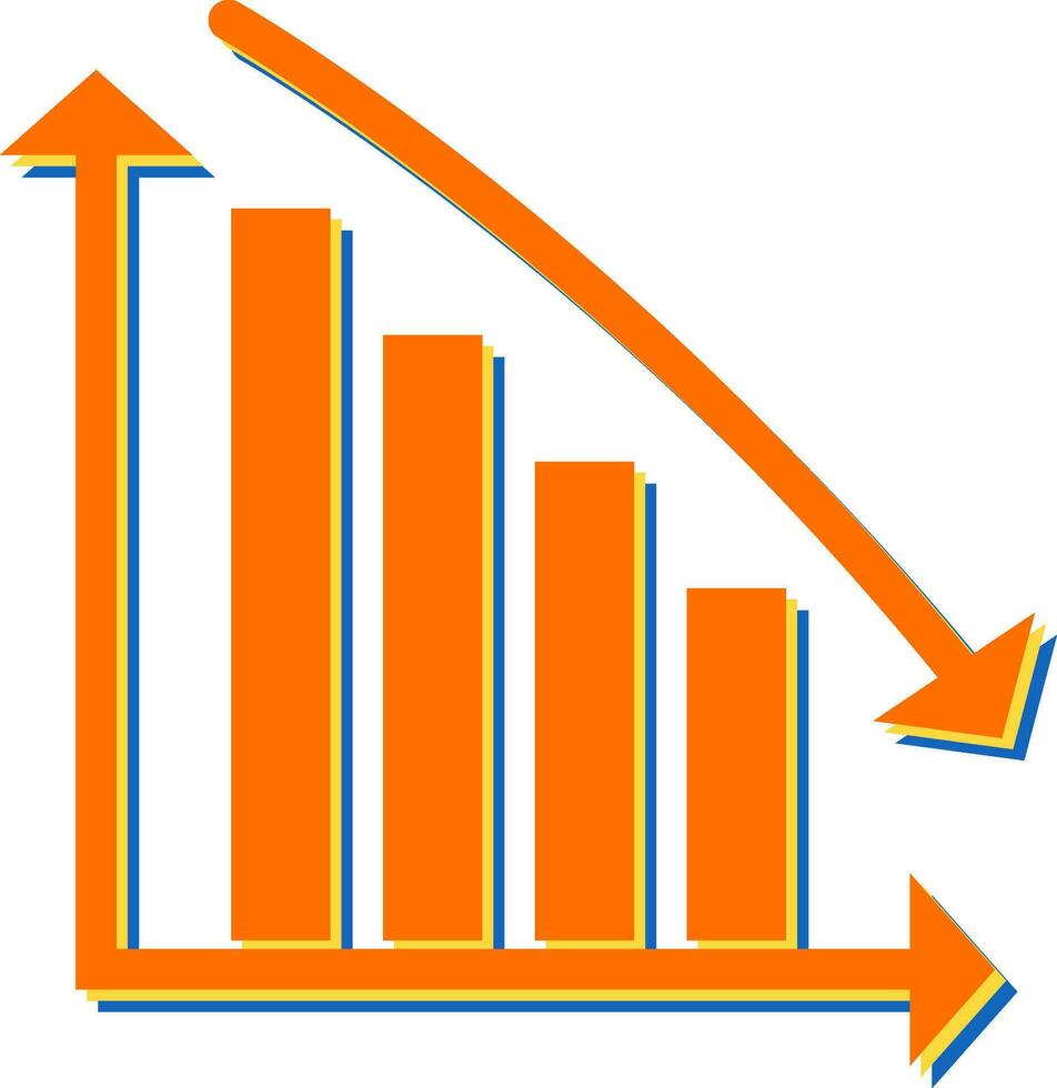 Descending bar Vector Icon