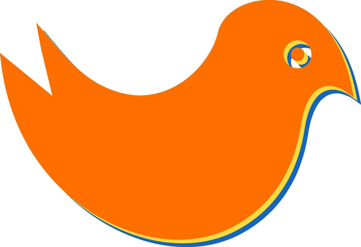 Cuite bird Vector Icon