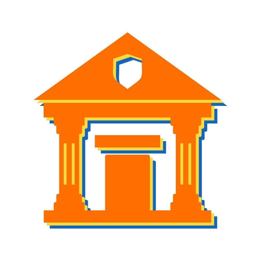 Police Station Vector Icon