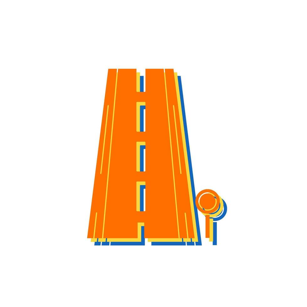 Road Vector Icon