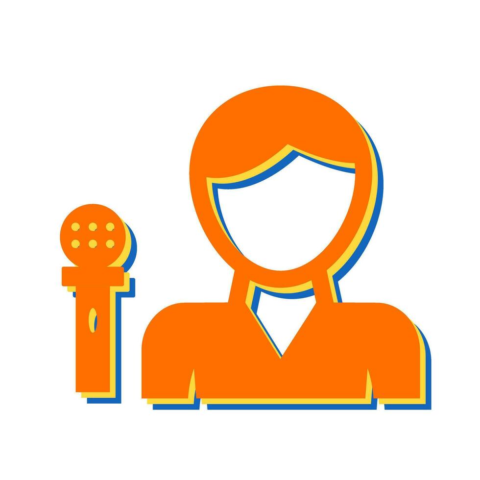Male Anchor Vector Icon