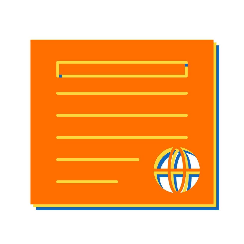 News Paper Vector Icon
