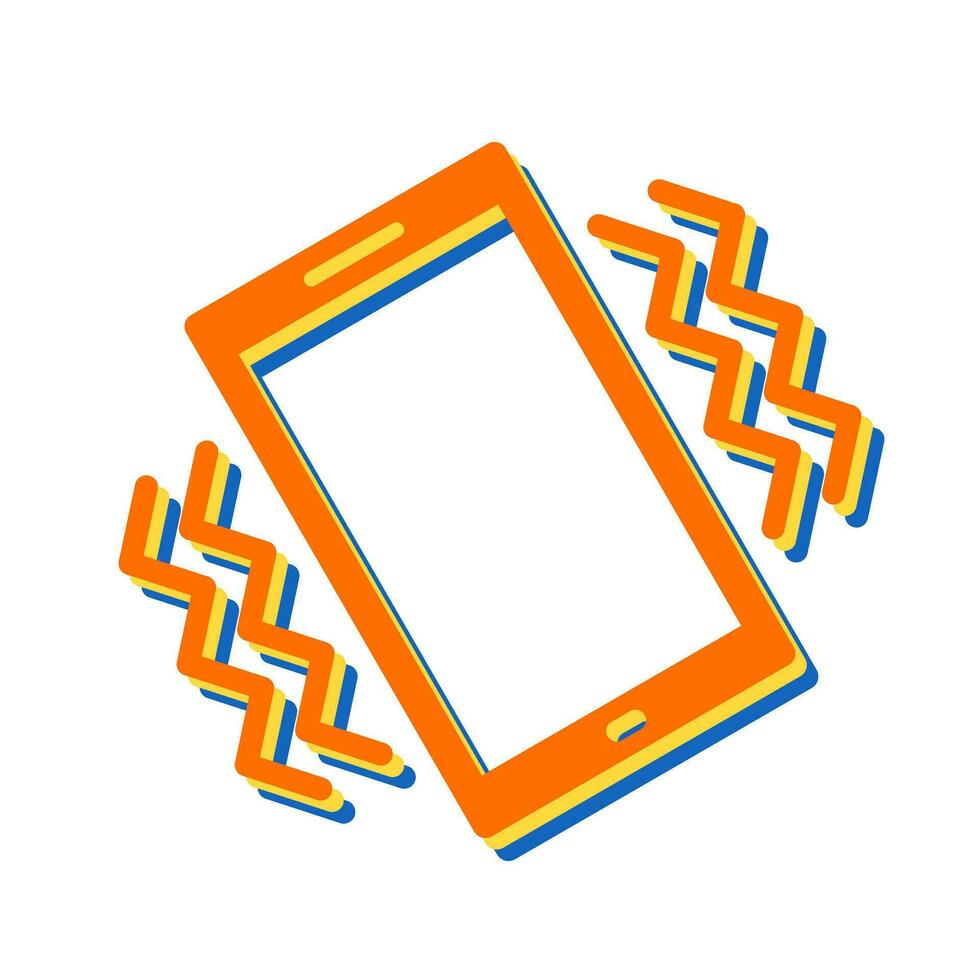 Vibration mode Vector Icon