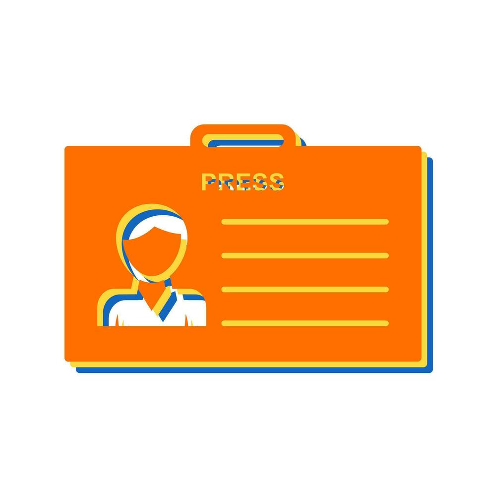 Male ID Vector Icon